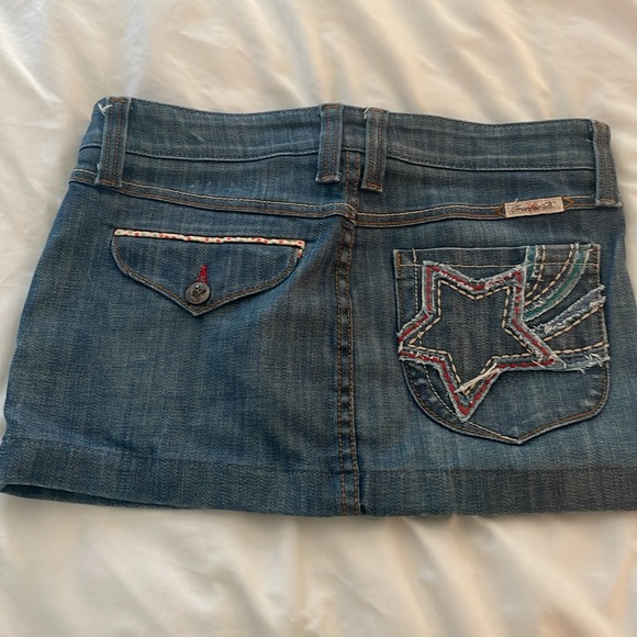 Vintage Frankie b, Jean skirt - Picture 2 of 3